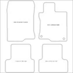 Honda Accord 8th Gen Car Mats